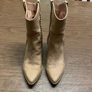 DV by Dolce Vita Tan Heeled Boots